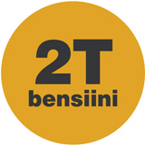 2T bensiini tarra, 1 kpl