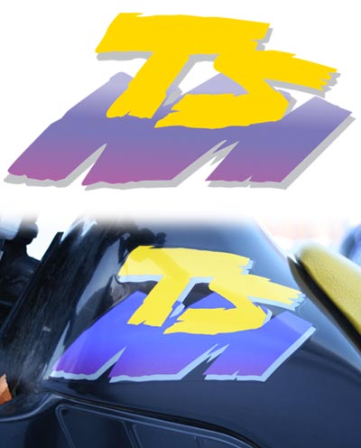 Suzuki TS tankkitarrapari